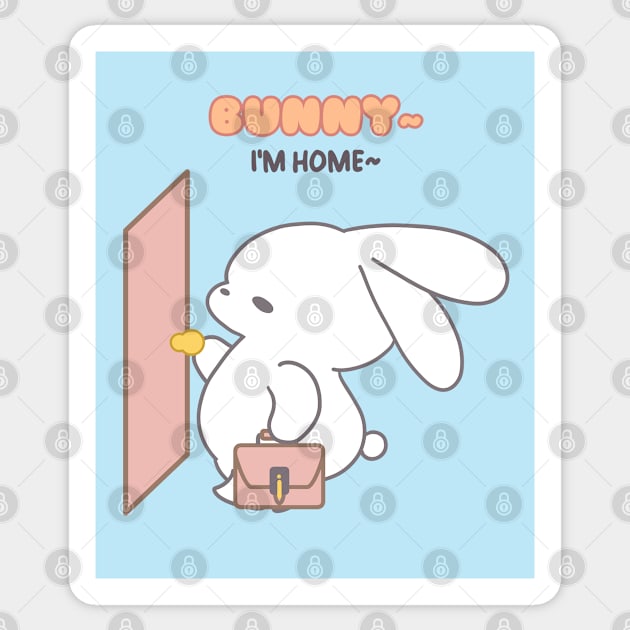 Welcome Home to Love: Bunny, I'm Home! Sticker by LoppiTokki